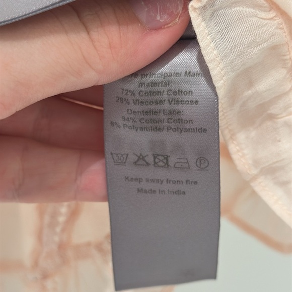 Zadig & Voltaire Ladies Cotton Blend Blouse Top Sleeveless Top size Large - Picture 8 of 8